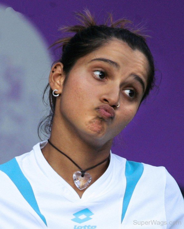 Sania Mirza Funny Face-SW1031