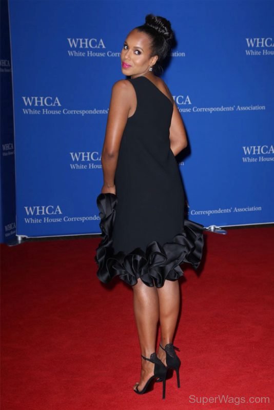 Kerry Washington Back Pose-SW1030