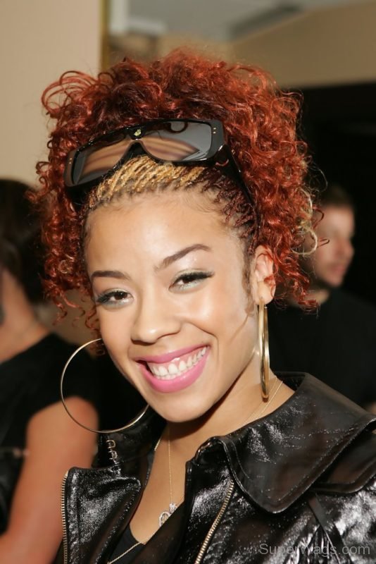 Keyshia Cole Curly Hairstyle-SW1032