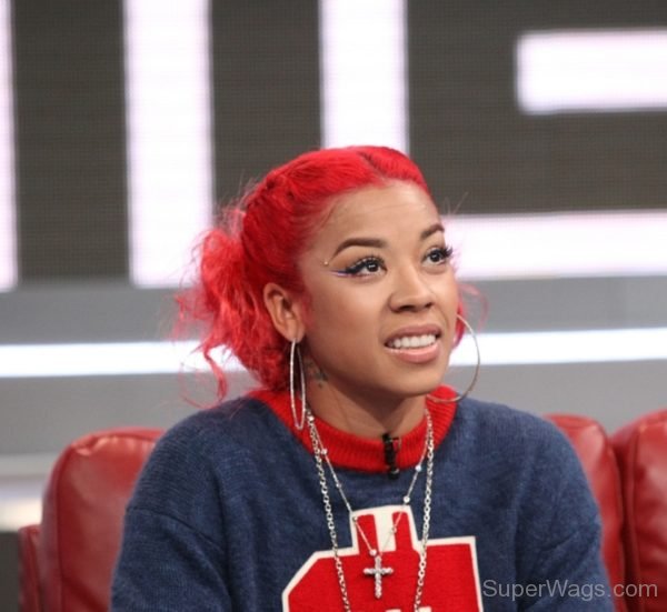 Keyshia Cole Red Hairstyle-SW1070