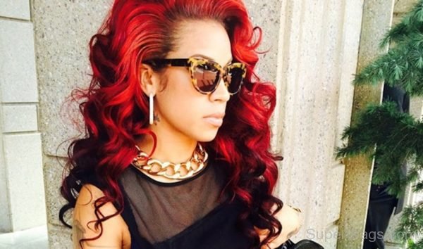 Keyshia Cole Wearing Goggles-SW1084