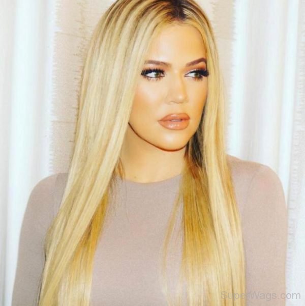 Khloe Kardashian Long Hairstyle-SW1057