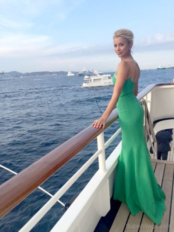 Sabina Gadecki In Green Gown-SW141