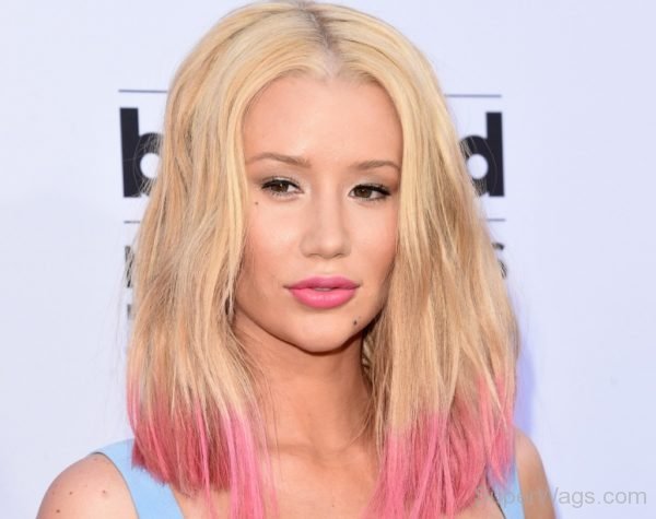 Singer Iggy Azalea Pink  Lips-SW1093