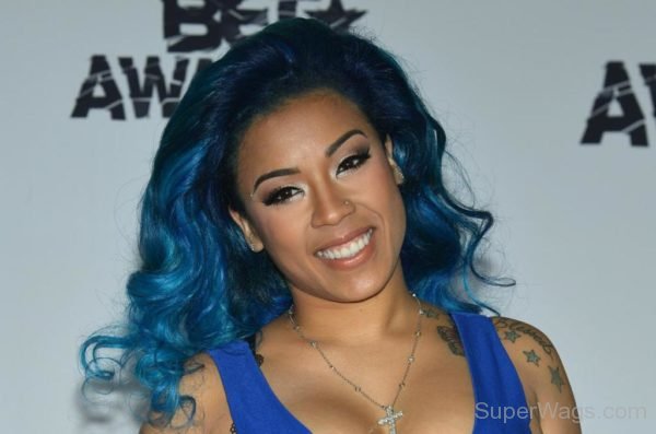 Smiling face Of Keyshia Cole-SW1099